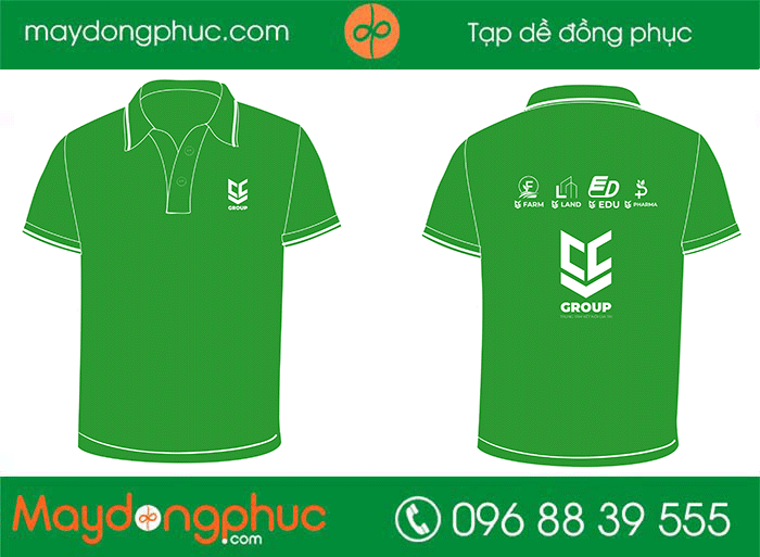 May áo phông Trung tâm kết nối giá trị Group