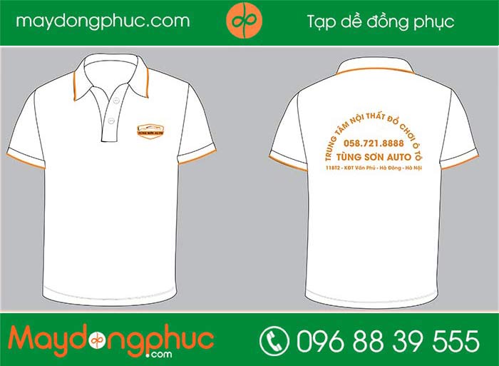 May áo phông Trung tâm nội thất Tùng Sơn Auto