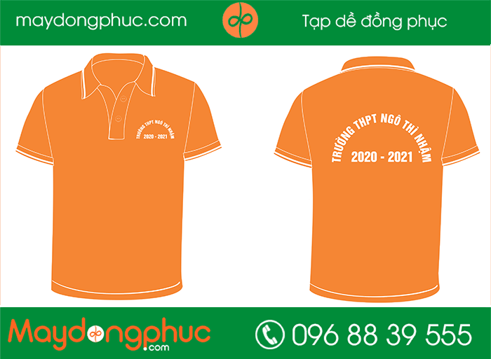 May áo phông trường Ngô Thì Nhậm