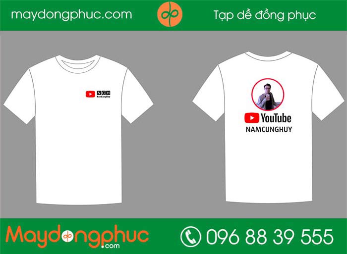 May áo phông Youtube NamCungHuy