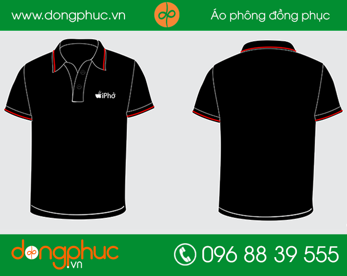 May đồng phục Quán I Pho