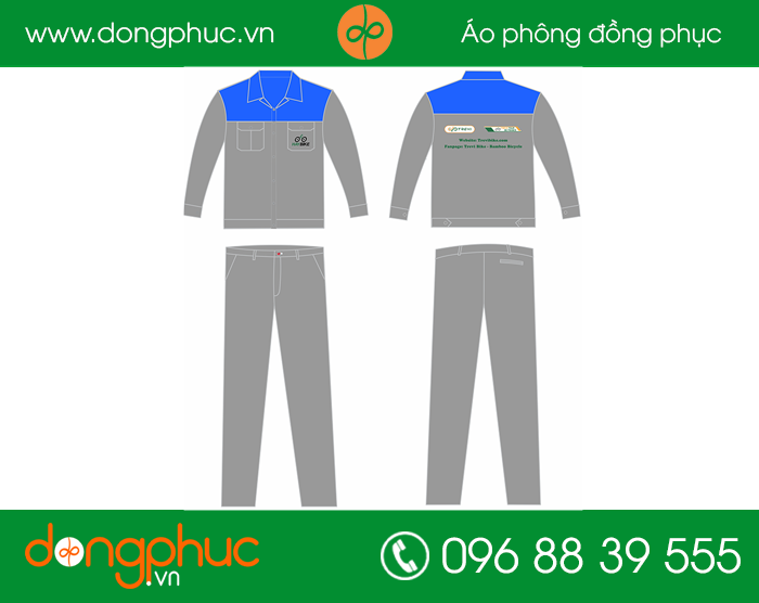 May đồng phục bảo hộ công ty HayBike