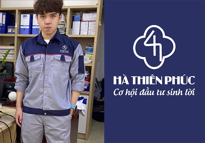 May đồng phục bảo hộ công ty Hà Thiên Phúc
