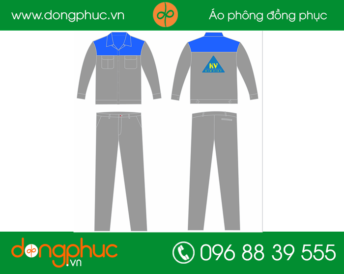 May đồng phục bảo hộ Công ty Kim Việt