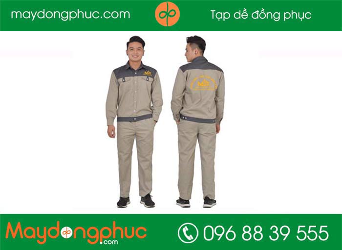 May đồng phục bảo hộ Công ty MT Home
