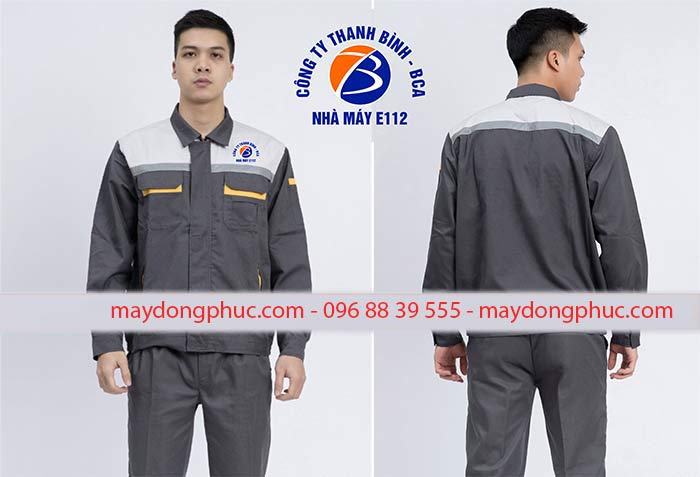 May đồng phục bảo hộ Công ty Thanh Bình BCA