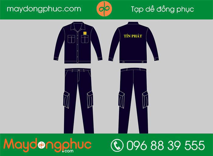 May đồng phục bảo hộ công ty Tín Phát