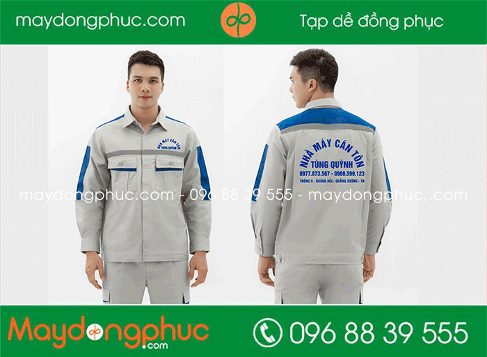 May đồng phục bảo hộ Nhà máy cán tôn Tùng Quỳnh