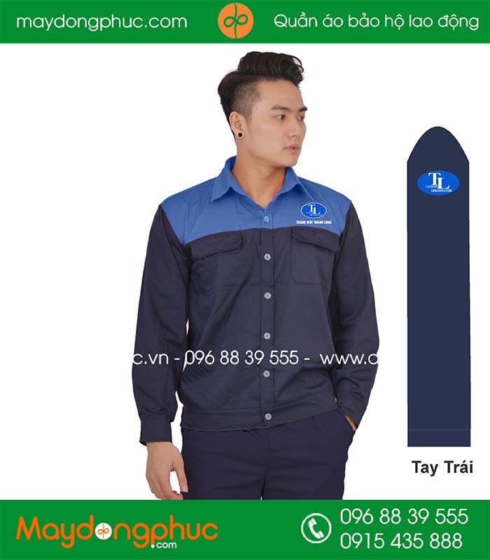 May đồng phục bảo hộ Thang máy Thành Long