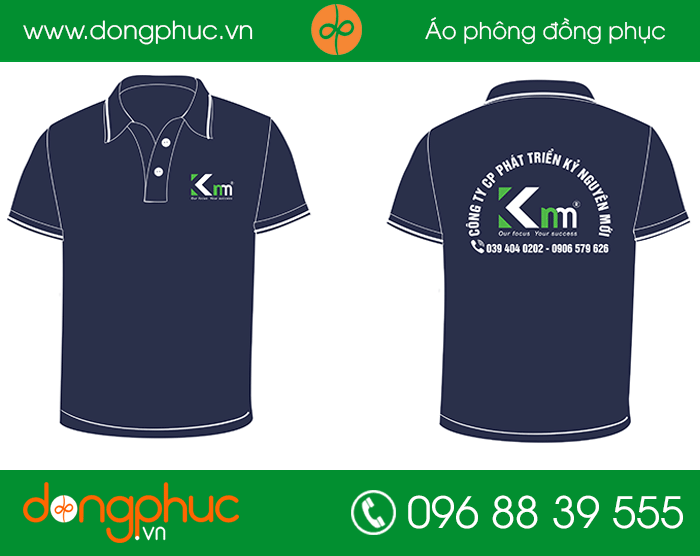 May đồng phục công ty CP phát triển Kỷ nguyên mới