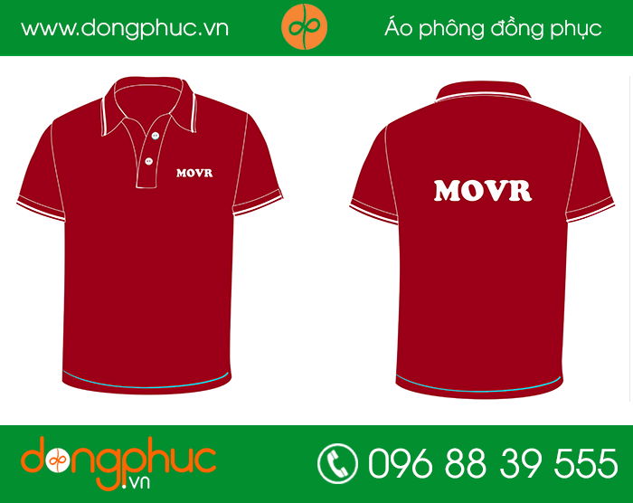 May đồng phục công ty MOVR