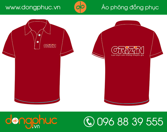 May đồng phục công ty Orizin