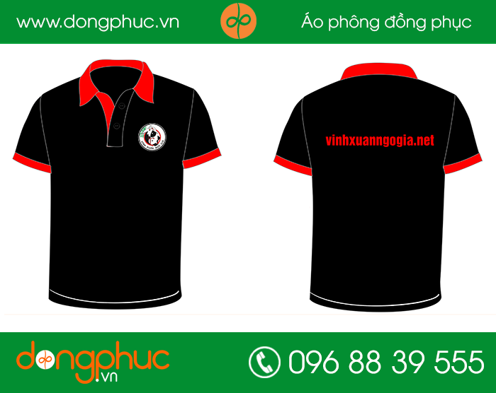 May đồng phục công ty Vinhxuanngogia - mẫu 2