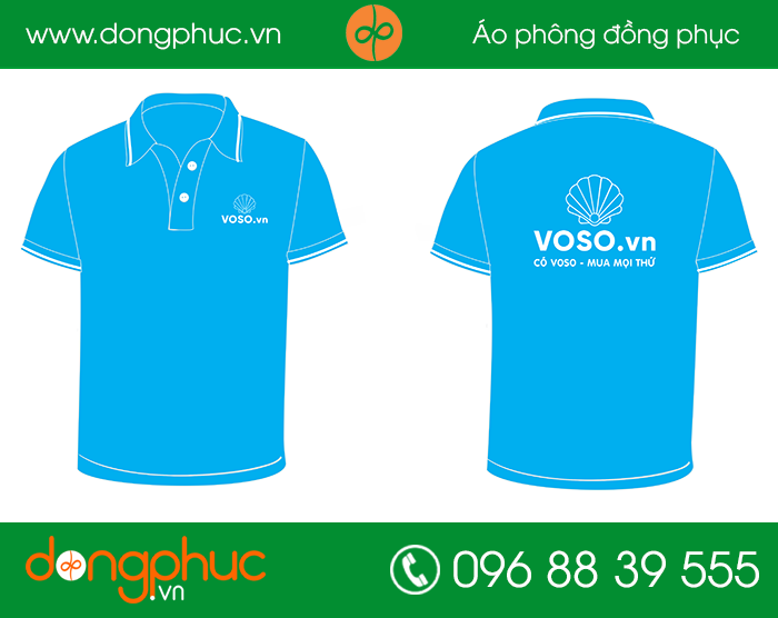 May đồng phục công ty Voso
