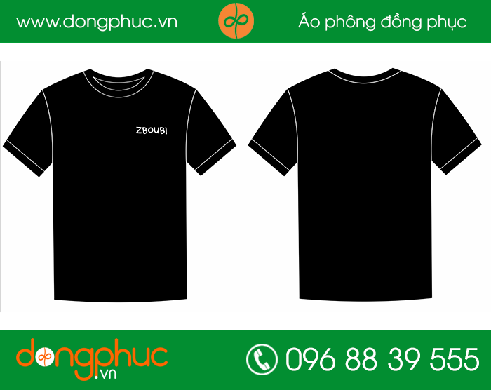 May đồng phục công ty Zboubi - mẫu 2
