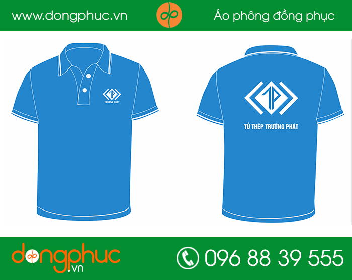 May đồng phục cửa hàng tủ thép Trường Phát