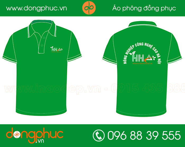 May đồng phục Nông nghiệp công nghệ cao Hà Nội