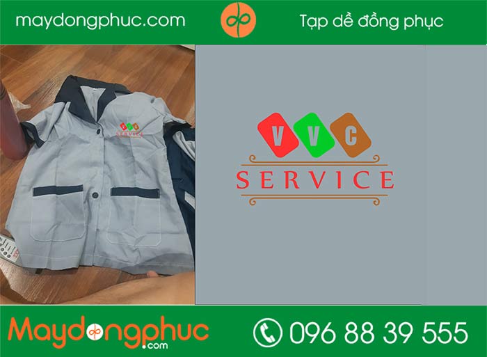 May áo đồng phục công ty VVC Service