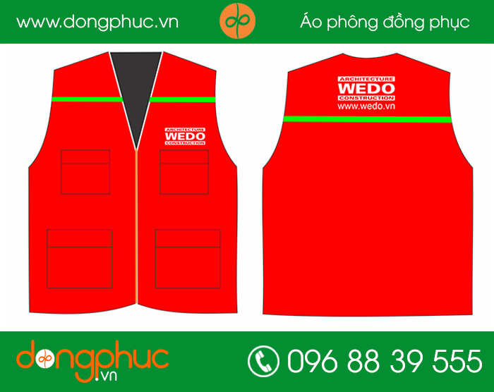 May đồng phục công ty Wedo