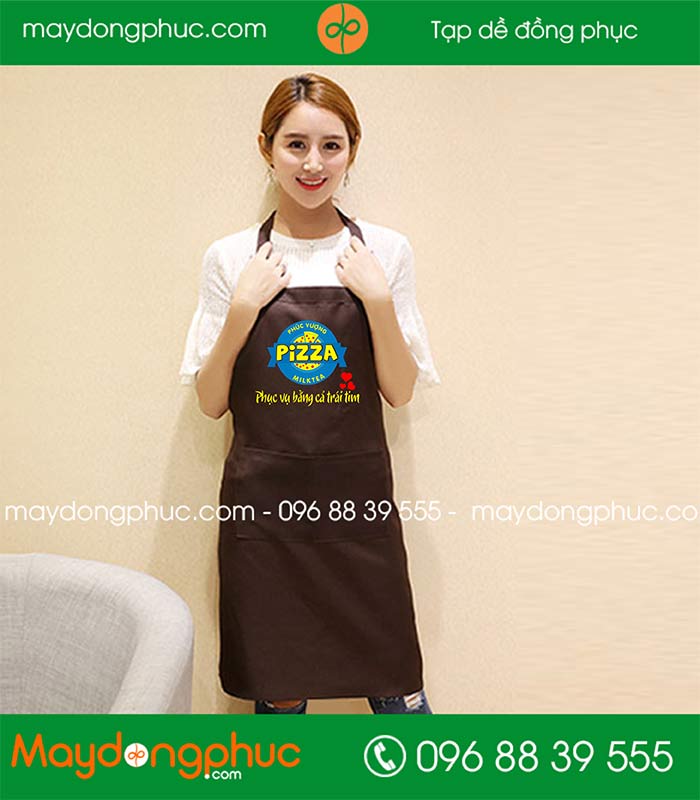 May tạp dề Cửa hàng Pizza Phúc Vượng