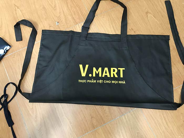 May tạp dề Cửa hàng V.Mart
