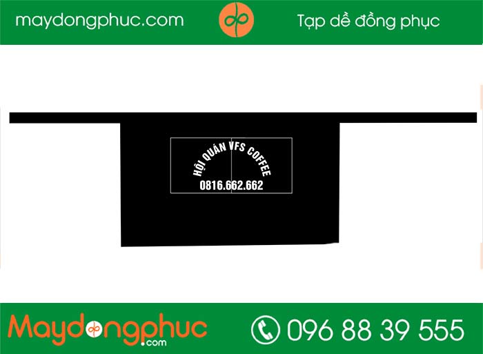 May tạp dề Hội quán VFS coffee
