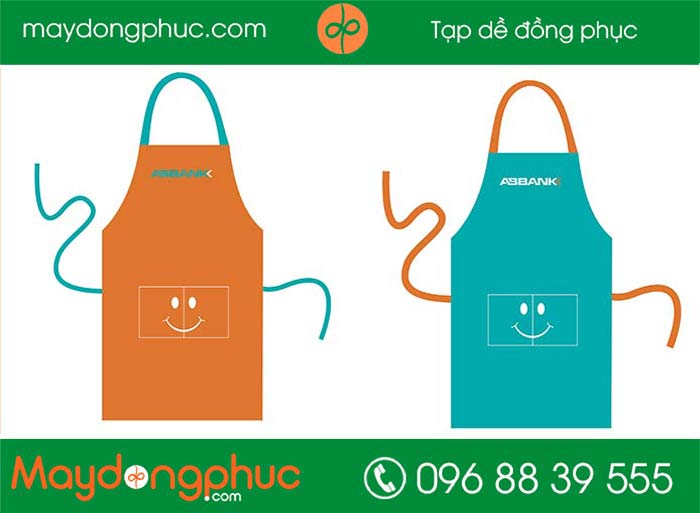 May tạp dề ngân hàng AB BANK
