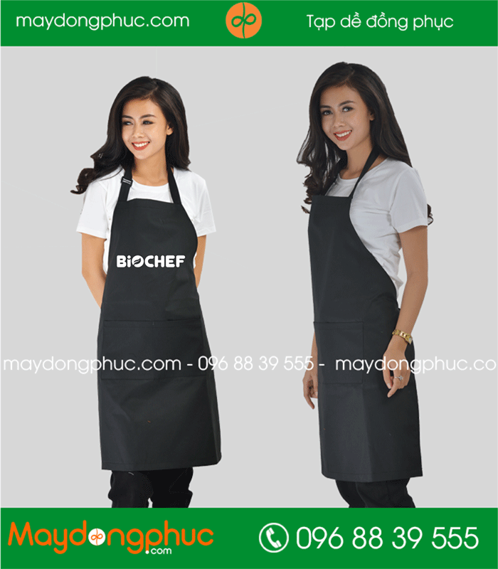 May tạp dề Nhà hàng BIOCHEF - mẫu 2