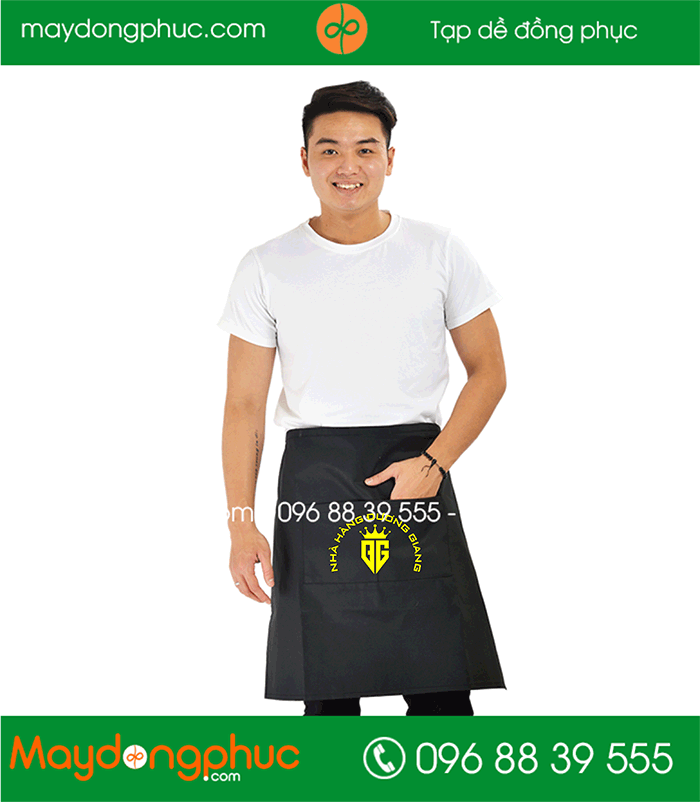 May tạp dề Nhà hàng Đương Giang