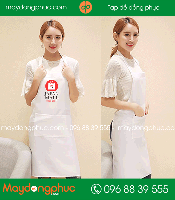 May tạp dề Quán Japan Mall