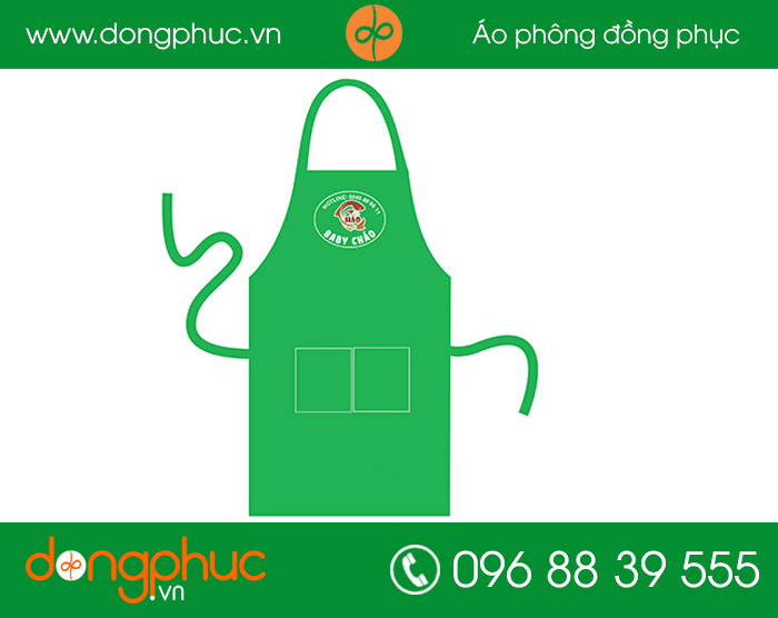 May tạp dề quán BaBy Cháo