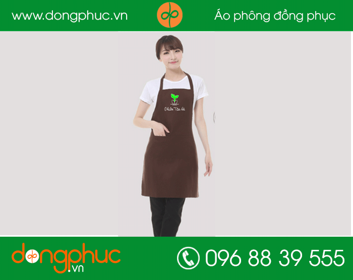 May tạp dề quán Ghiền tàu hũ