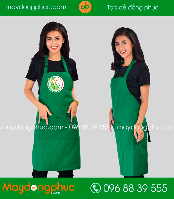 May tạp dề Quán Nhà mía
