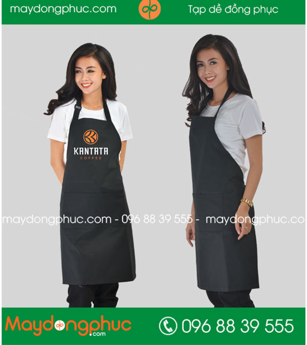 May tạp dề quán Kantata Coffee