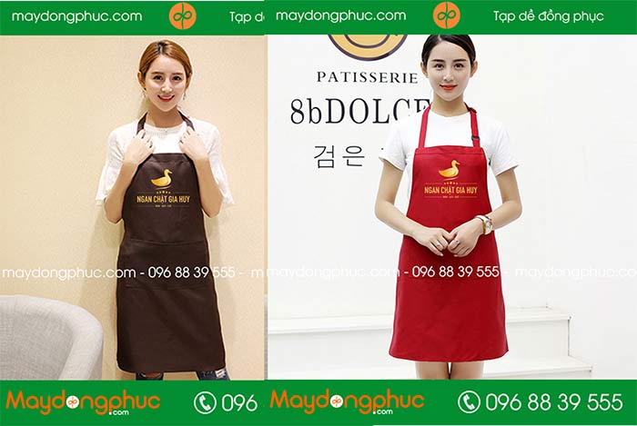 May tạp dề Quán ngan chặt Gia Huy