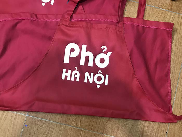 May tạp dề Quán Phở Hà Nội