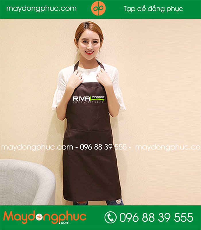 May tạp dề quán Riva Coffee