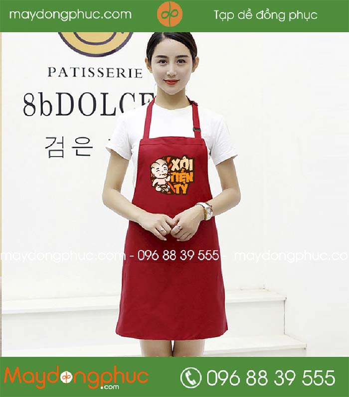 May tạp dề Quán Xôi tiền tỷ