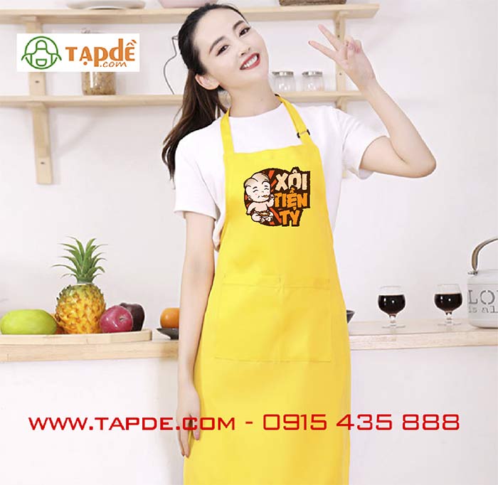 May tạp dề Quán Xôi tiền tỷ - mẫu 5