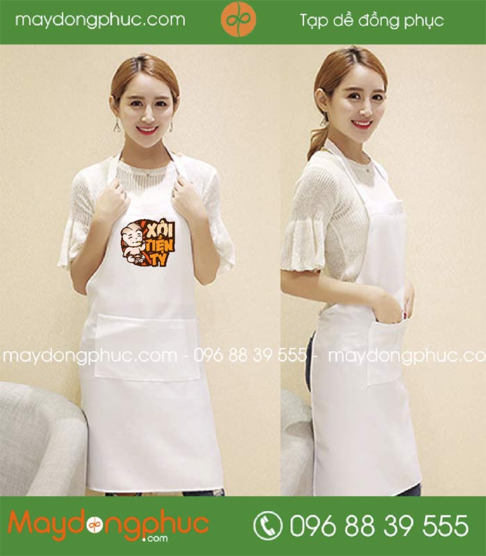 May tạp dề Quán Xôi tiền tỷ - mẫu 3