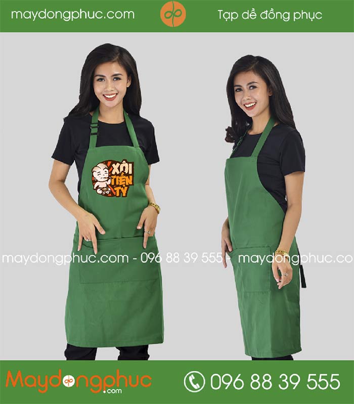 May tạp dề Quán Xôi tiền tỷ - mẫu 2