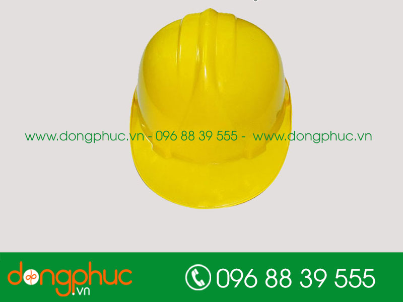 Mũ bảo hộ màu vàng - mẫu 2