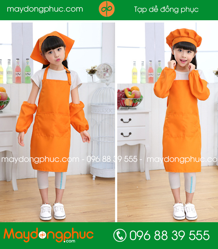 Tạp dề đồng phục Trẻ em - mẫu 2