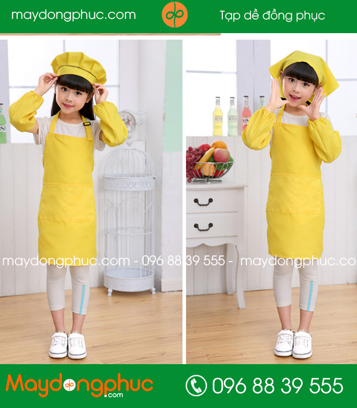 Tạp dề đồng phục Trẻ em - mẫu 4