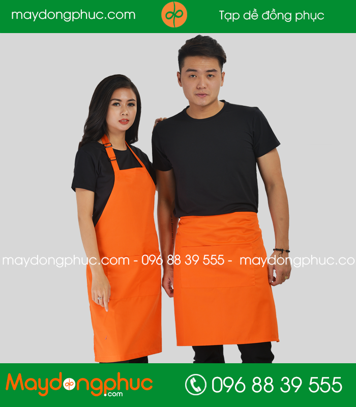 Tạp dề đồng phục nhân viên quán cà phê