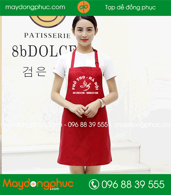 May tạp dề Quán Phở Thọ – Hà Nội