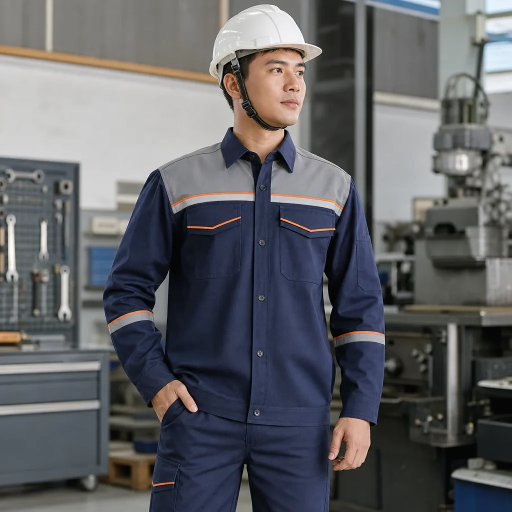 Áo bảo hộ kỹ thuật tay dài